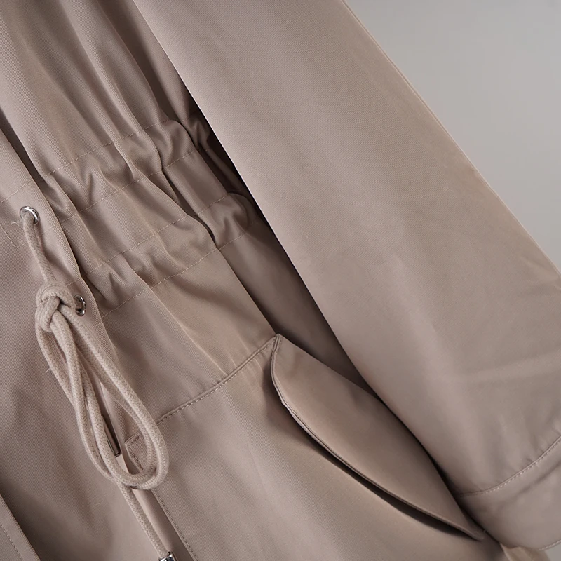 Женское меховое пальто с капюшоном, парка большого размера со съемным натуральным мехом енота на капюшоне, зимняя куртка