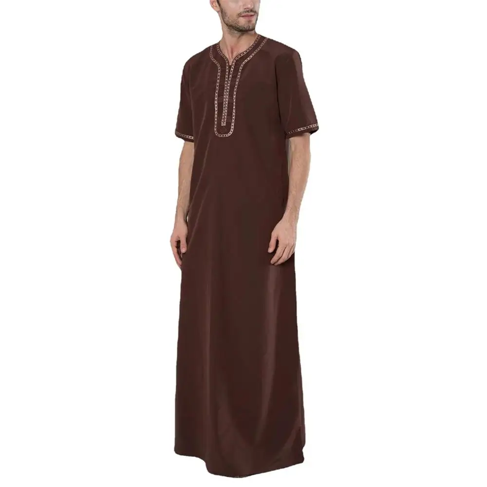 Мусульманский al haramain thobe jubba panjabi kurta мусульманская одежда мужская Фирменная Курта шальвар