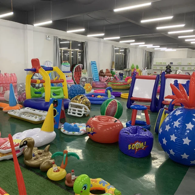 White Large Inflatable Airplane Float Blow Up Airplane Balloon for Outdoor Party Favors Various Ways of Playing