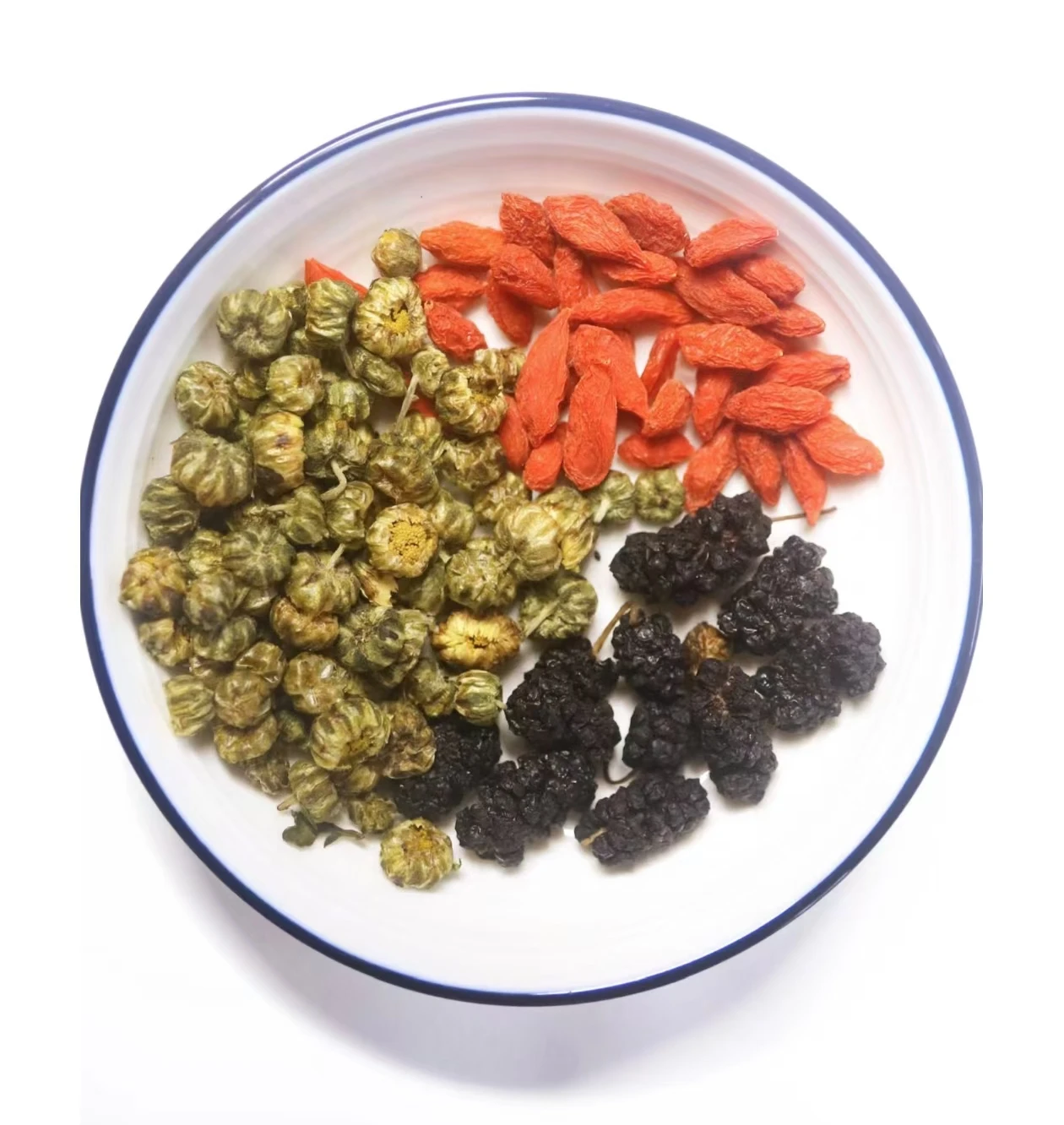 Mulberry Goji Berry Chrysanthemum Tea 7g Customizable OEM Processing Independent Triangle Bag Manufacturer Wholesale