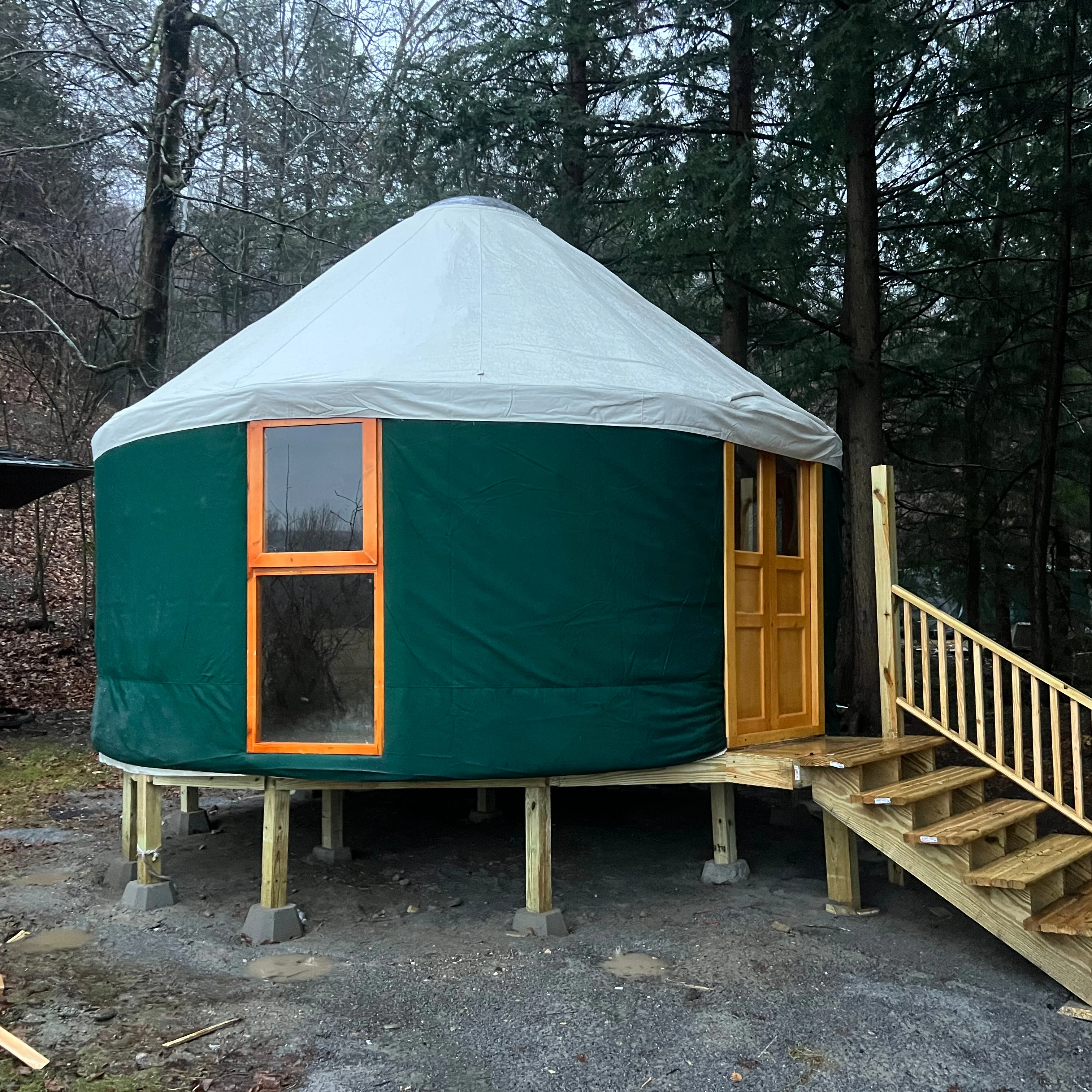 Outdoor Gazebo PVC Fabric Glamping Dome Tent Modern Luxury Home Glmaping Resort Yurt House