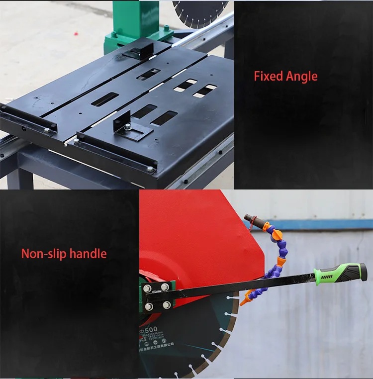 Stone cutting machine wood 0 to 45 degrees Angle adjustment
