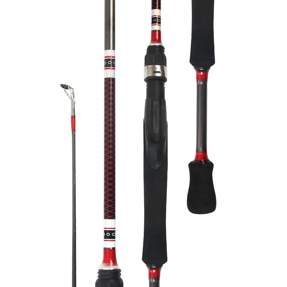 
1.8M-2.4M telescopic fishing rod combination full set of carbon fiber fishing rod 