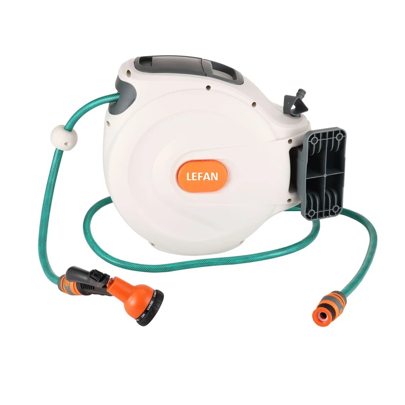 10M Auto stop and auto retractable wall mounted Water Hose Reel