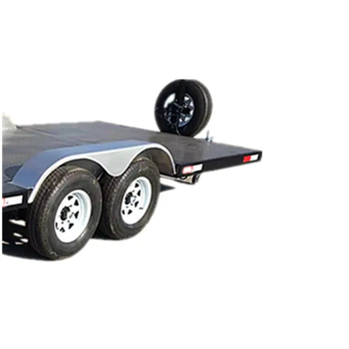 Low bed trailer car transport car trailer
