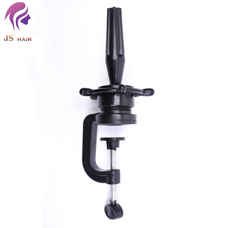 Durable Cheap Manikin Head Stand Cosmetology Hairdressing Training Practice Barber Head Stand Mannequin Clamp Holder Support