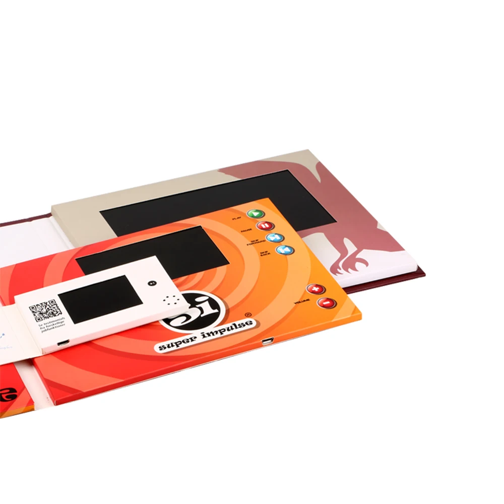 Best Sellers 4.3inch LCD Video Message Gift Card For Business Advertisement