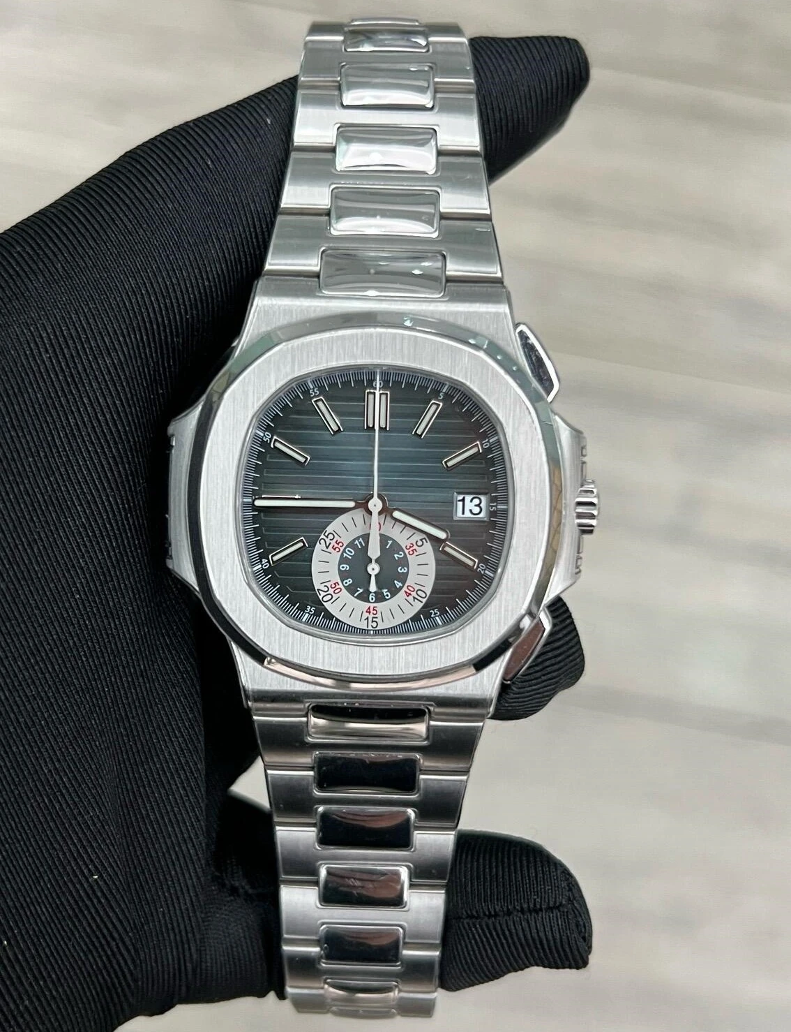 Super Quality Diving 5A watch PPF Factory 40.5mm 5980 CH 28-520 Automatic Chronograph Movement Luminous Luxury Watch