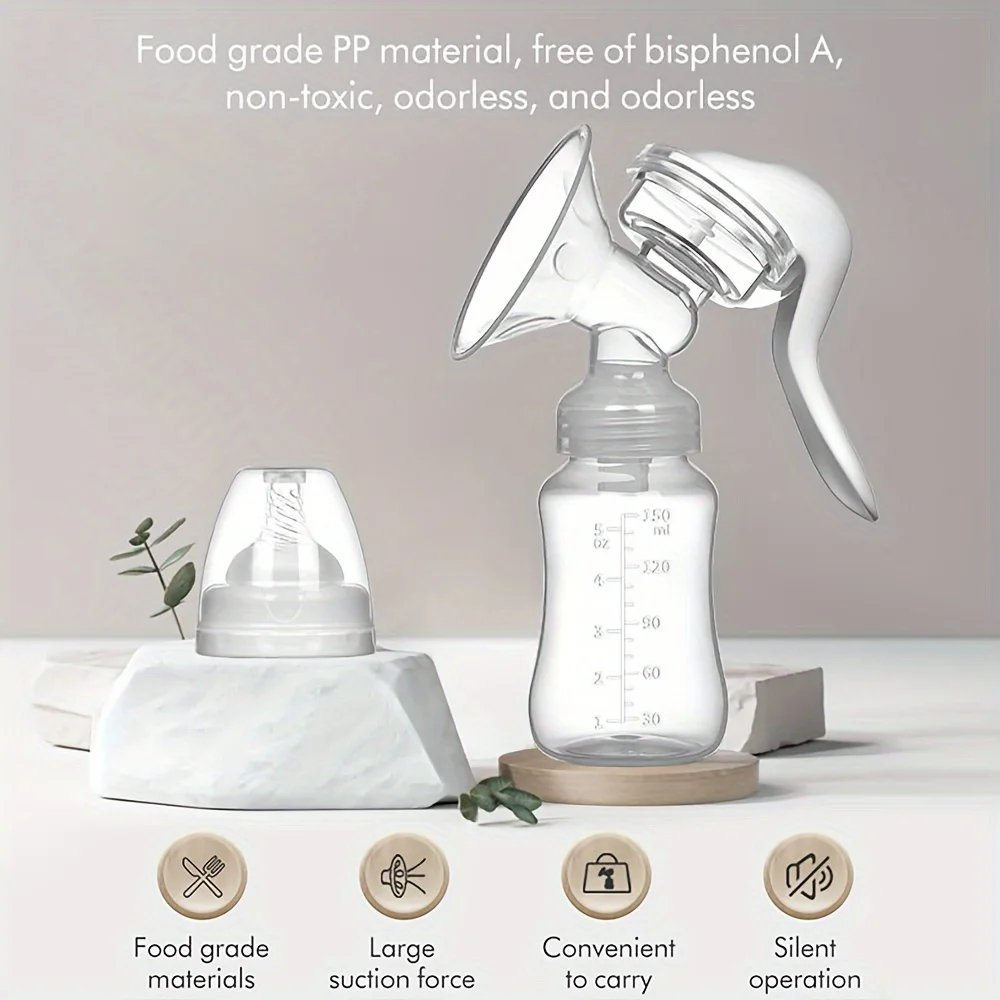 wholesale Breastmilk Savers Milk Collectors Portable Manual Breast Pump For Breastfeeding Moms
