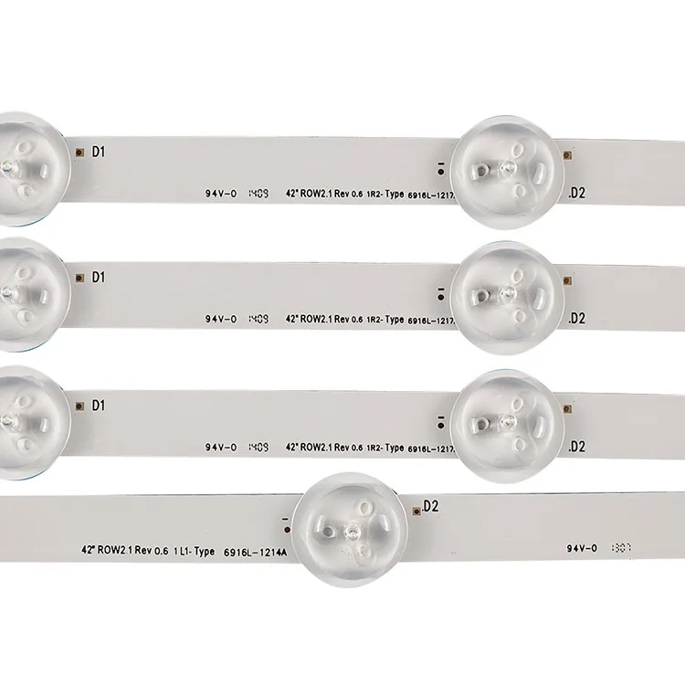 High Quality 42inch Row2.1 0.6 R2-type 6916l-1214A/1215A/1216A/1217  Led Bar For Lg 42ln519c-cc With Remote Control