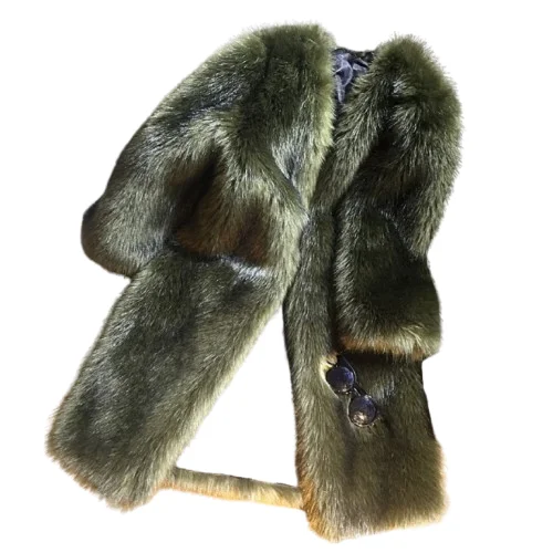 Guaranteed Quality Unique Fashionable Warm High-Quality Artificial Mink Fur Women Coats