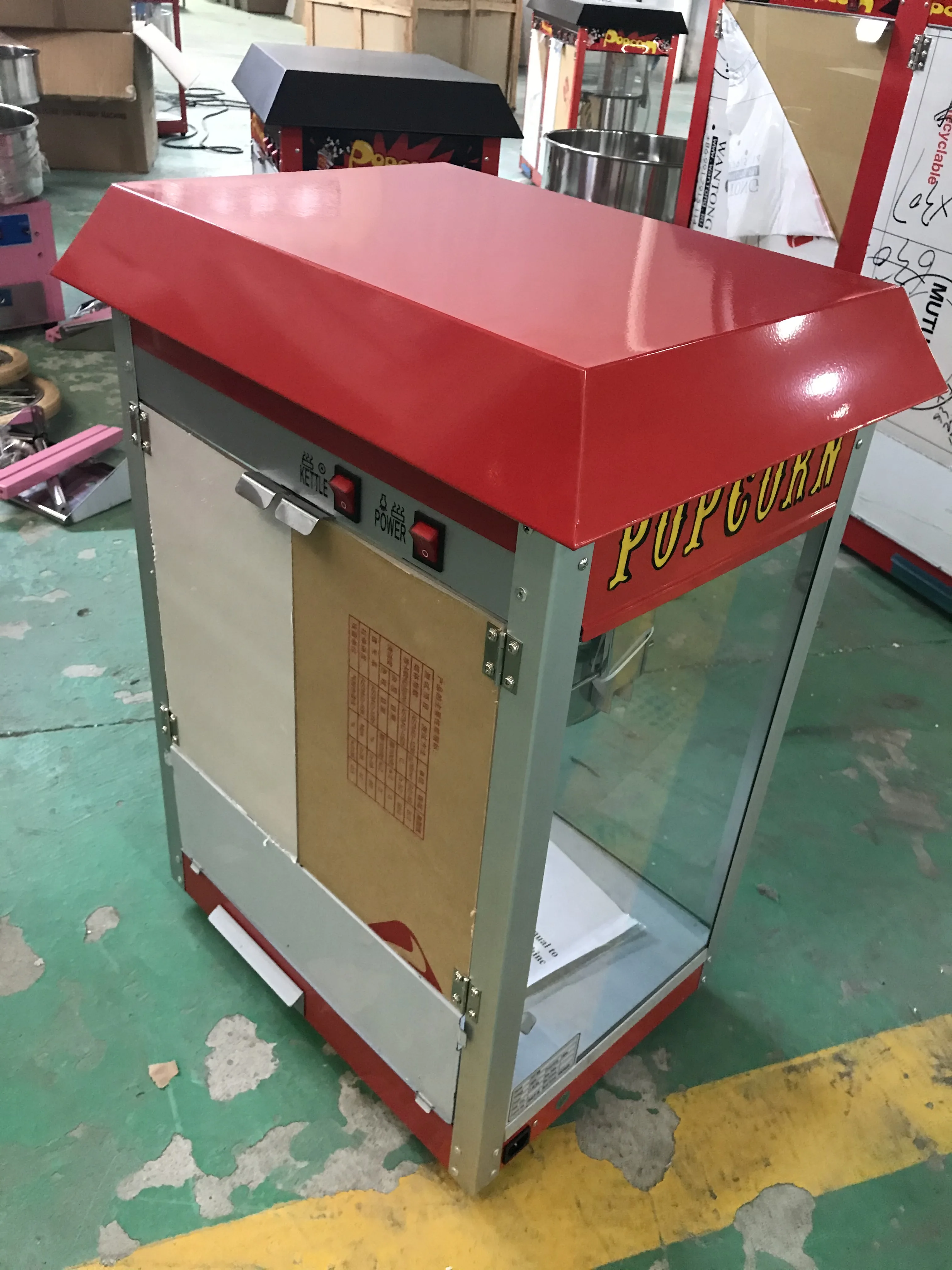 Hot Selling Factory Price Caramel Popcorn Making Machine