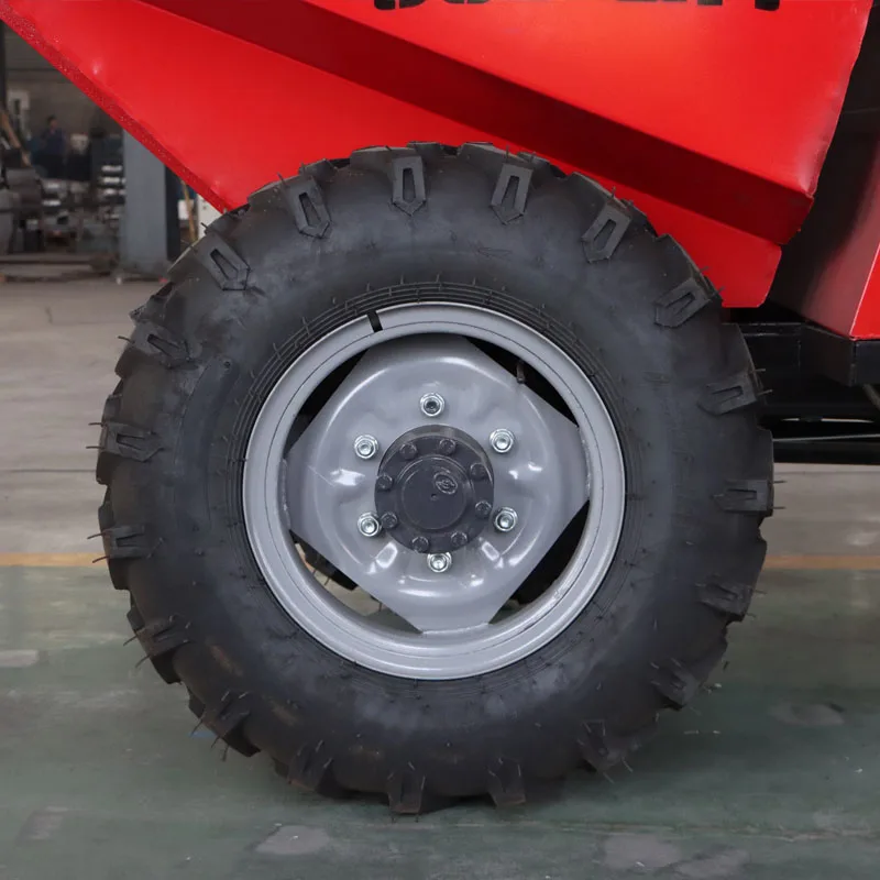 New Electric Site Mini Dumper Chinese 1 Ton Agriculture Wheel Loader Electric Engine Tractor 4x4 Hydraulic Pump for Tipper Truck