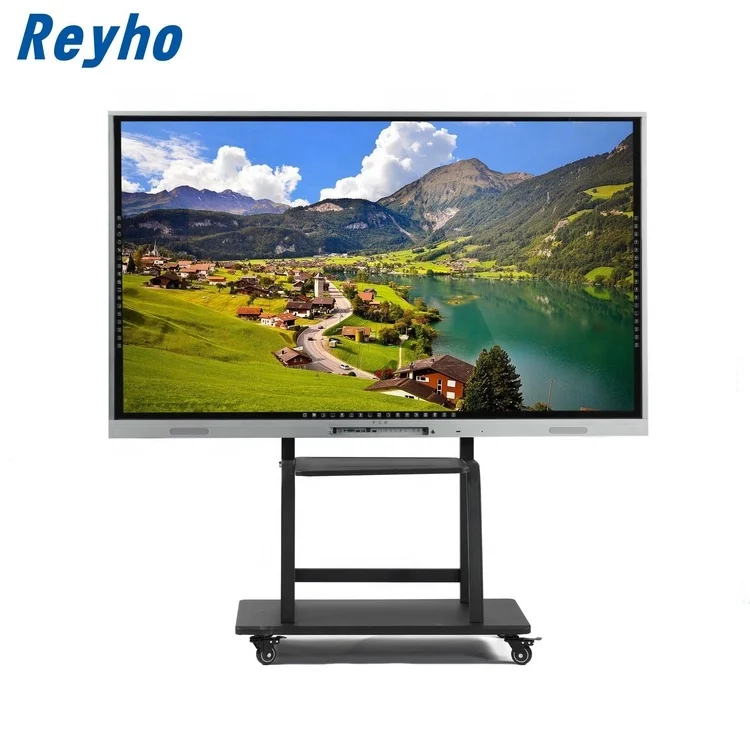 Hot sale classroom led smart electrical teaching board interactive display