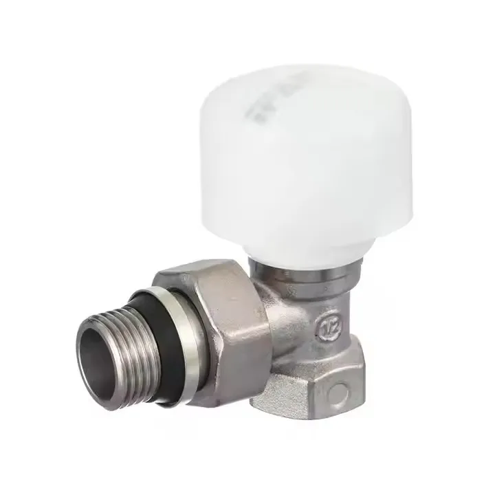 High Pressure Brass Radiator Angle Valve Manual Heating Controller 1/2 Inch Thermostatic Radiator Valve