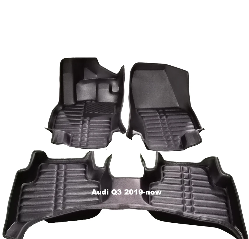 Форма для багажника, автомобильный коврик, коврик для пятки для Audi Q3 Q5 Q7