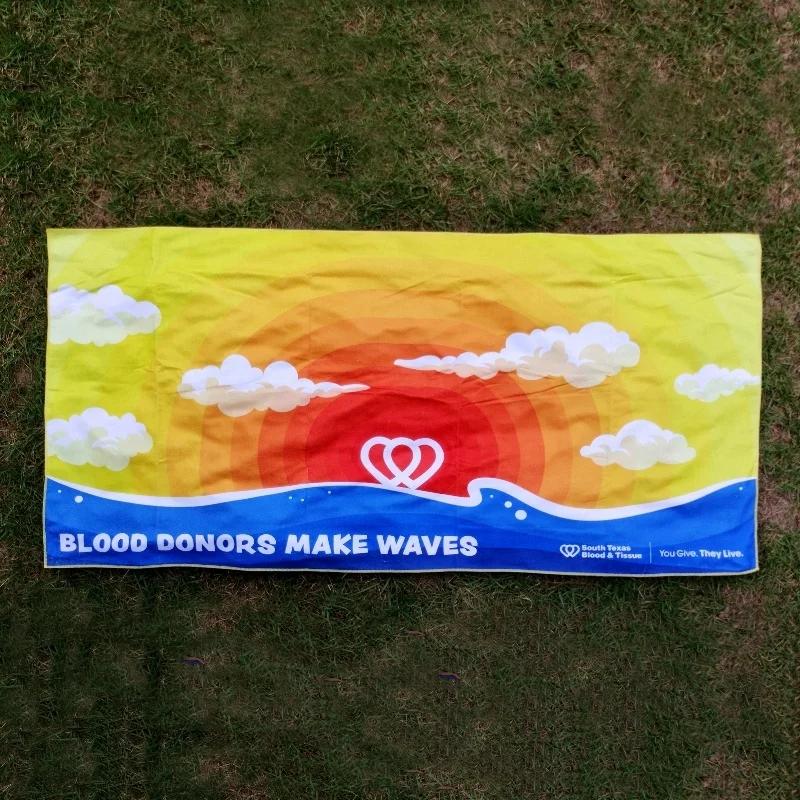 Custom Printed Quick Dry Beach Towel Custom Logo Microfiber Sand Free Microfibre Beach Towel