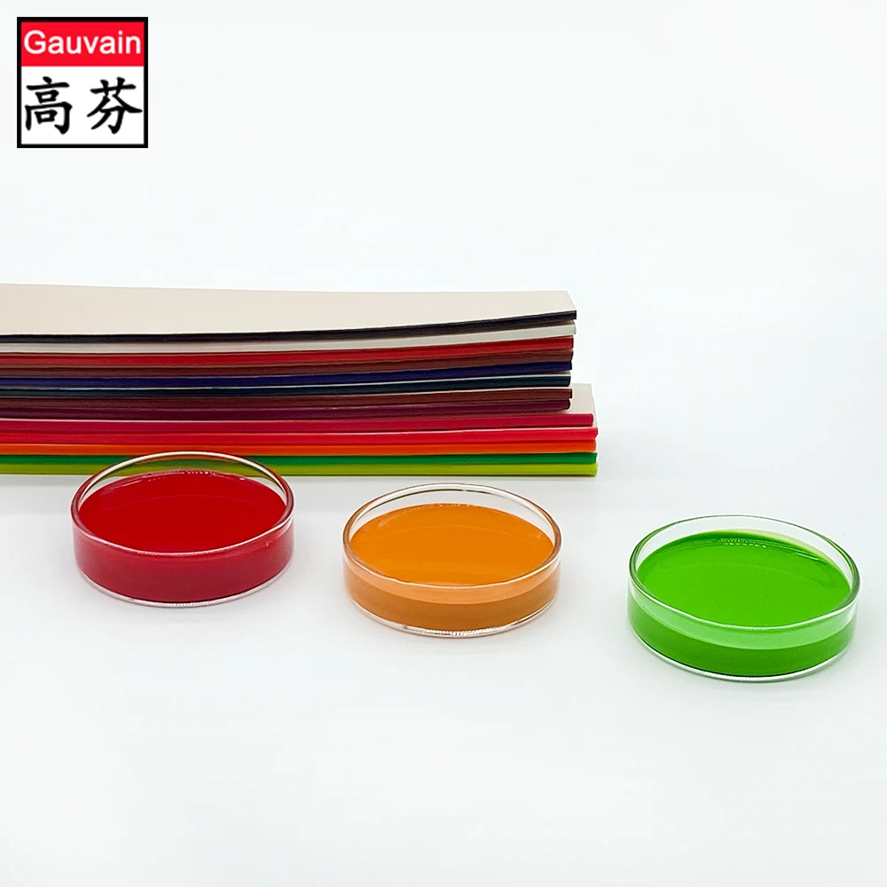 Factory manufacturers bags shoes coating agent color leather edge painting ink water based leather edge paint