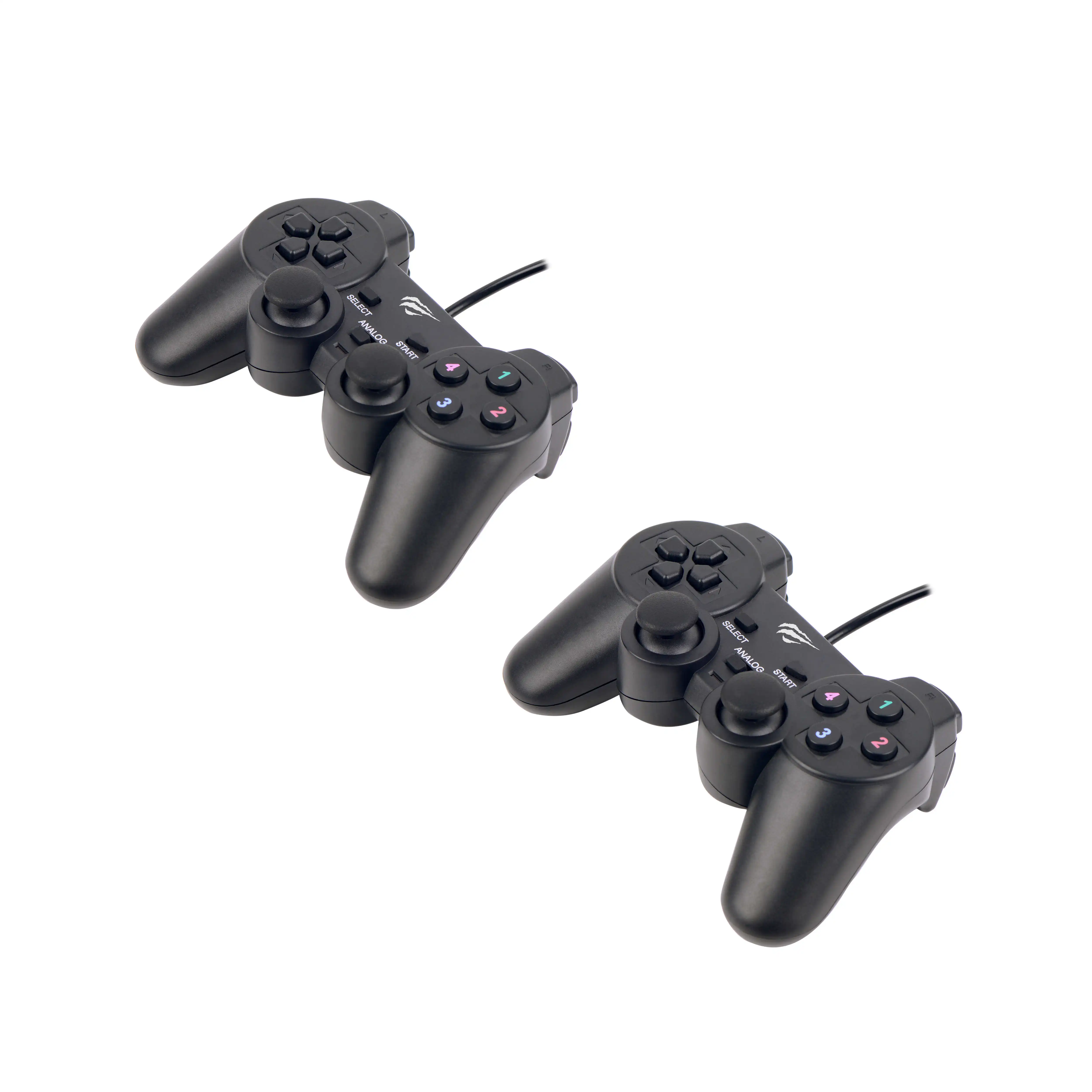 HV-G61 HAVIT игровая консоль USB Проводная PC боевых действий игры рукоять с двумя контроллерами функция вибрации
