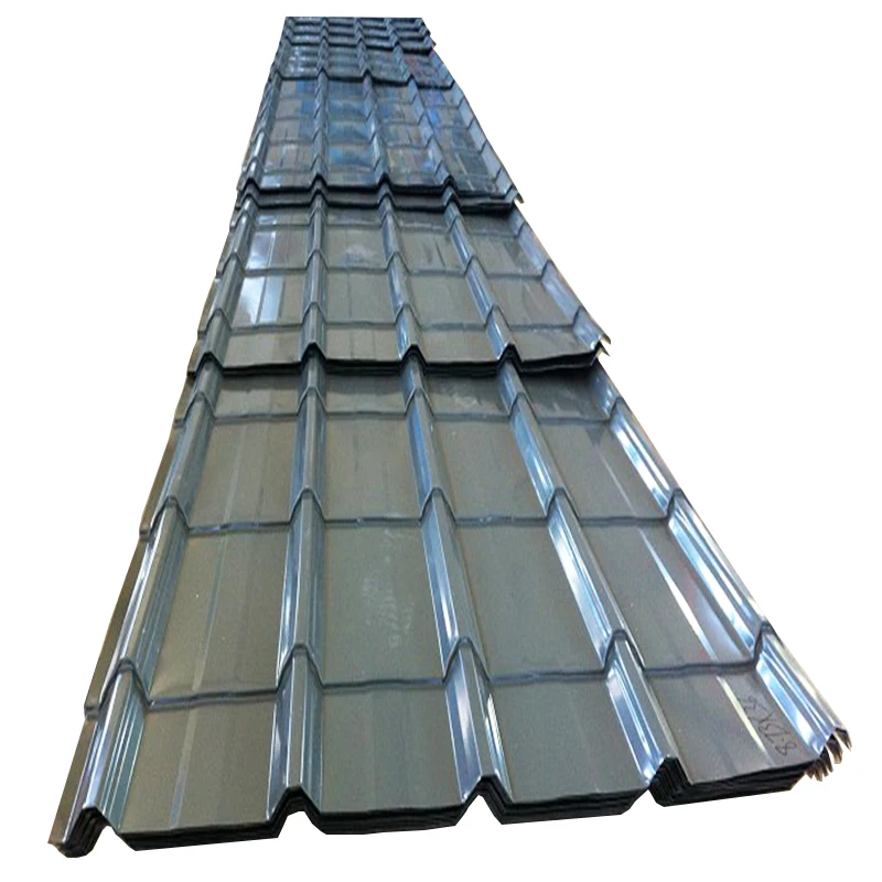 Hot Selling color coated corrugated steel sheet roof tiles for structure house building material color roofing tile steel shingl