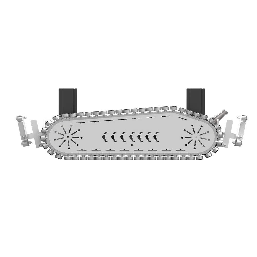 Hot selling magnetic wall climbing crawler robot crawler robot chassis construction machinery accessories