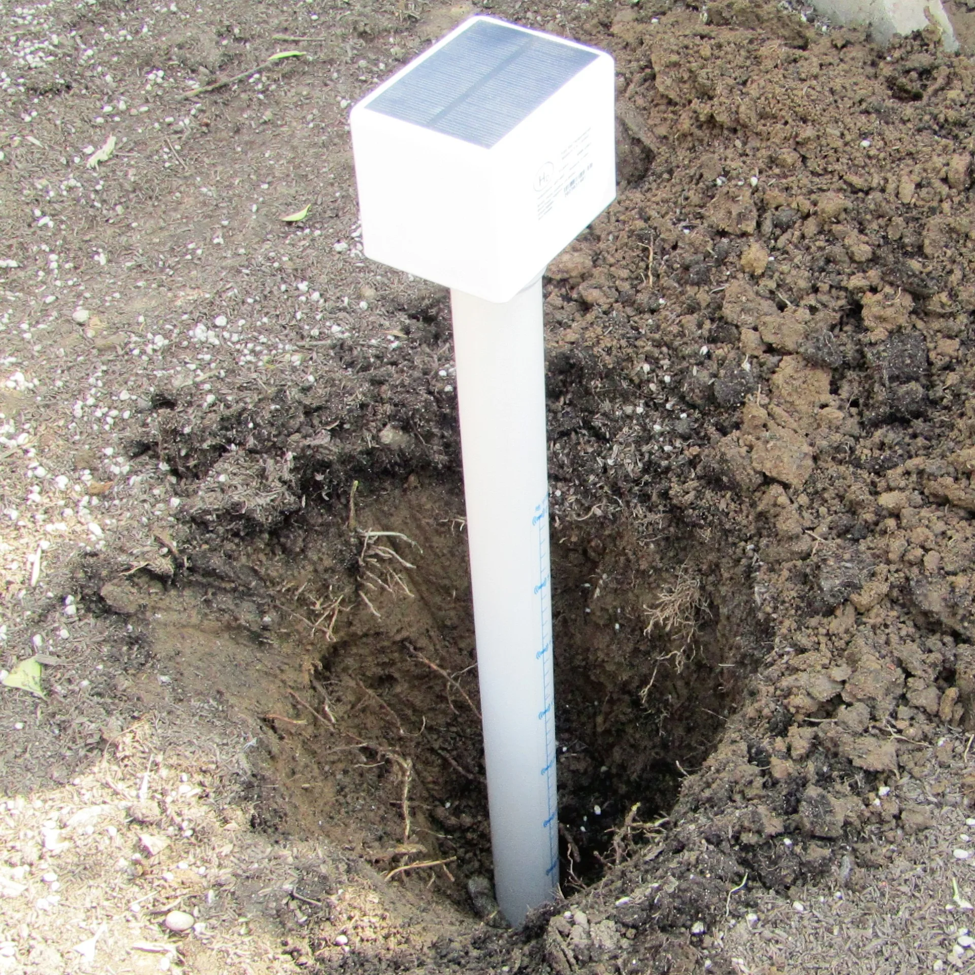 Датчик влажности температуры почвы трубки источника питания солнечной