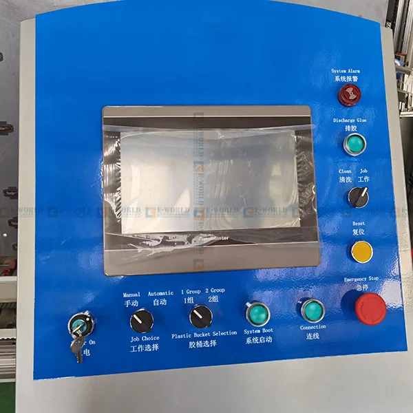 CNC Two Component Silicone Extruder Machine Double Glazing Glass Sealing Robot Insulating Glass Automatic Sealing Machine