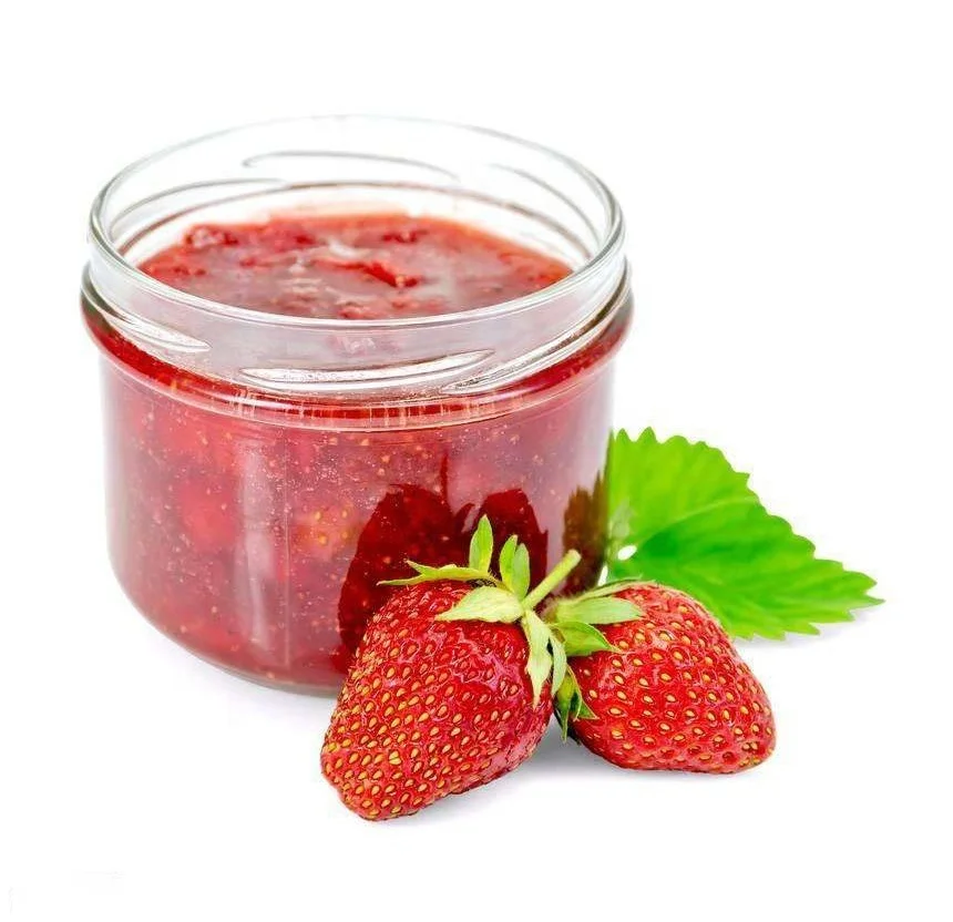 
Natural Strawberry marmalade Sweet confectionery in jars Jam 