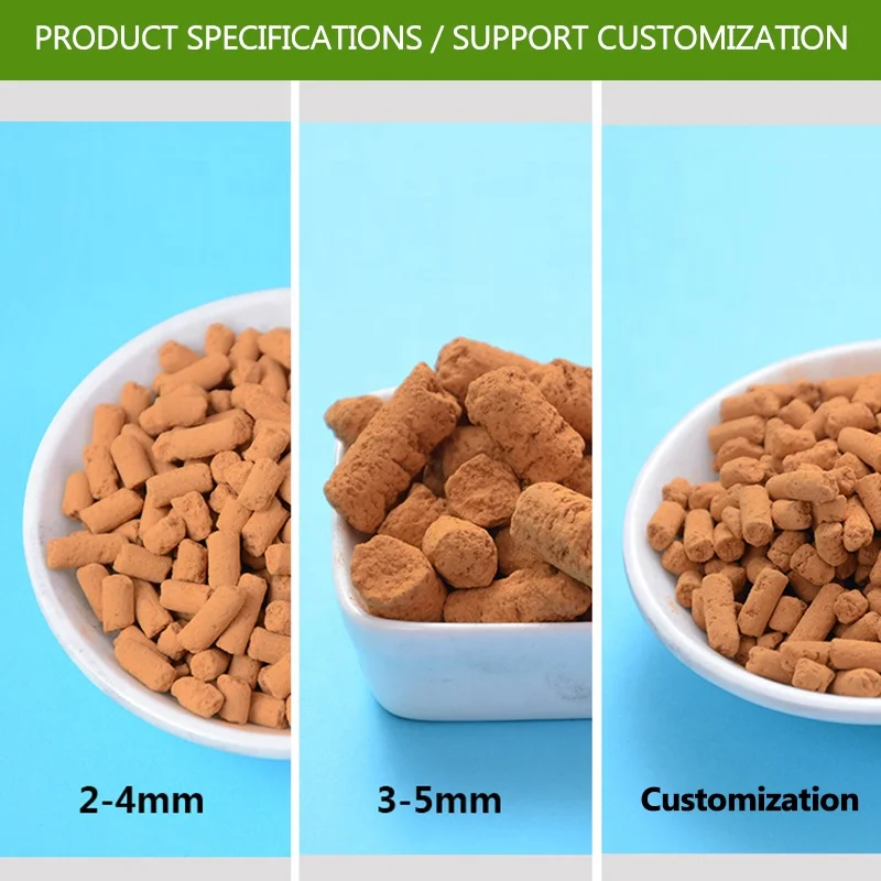 Iron oxide desulfurizer for biogas methane Coking gas desulfurization Petrochemical High content best per ton price