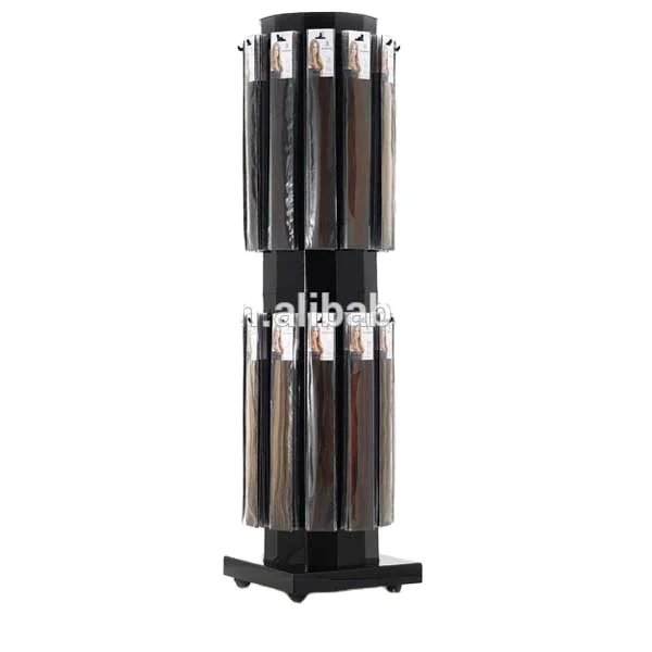 custom made store metal hair extension display stand,wig display shelf rack
