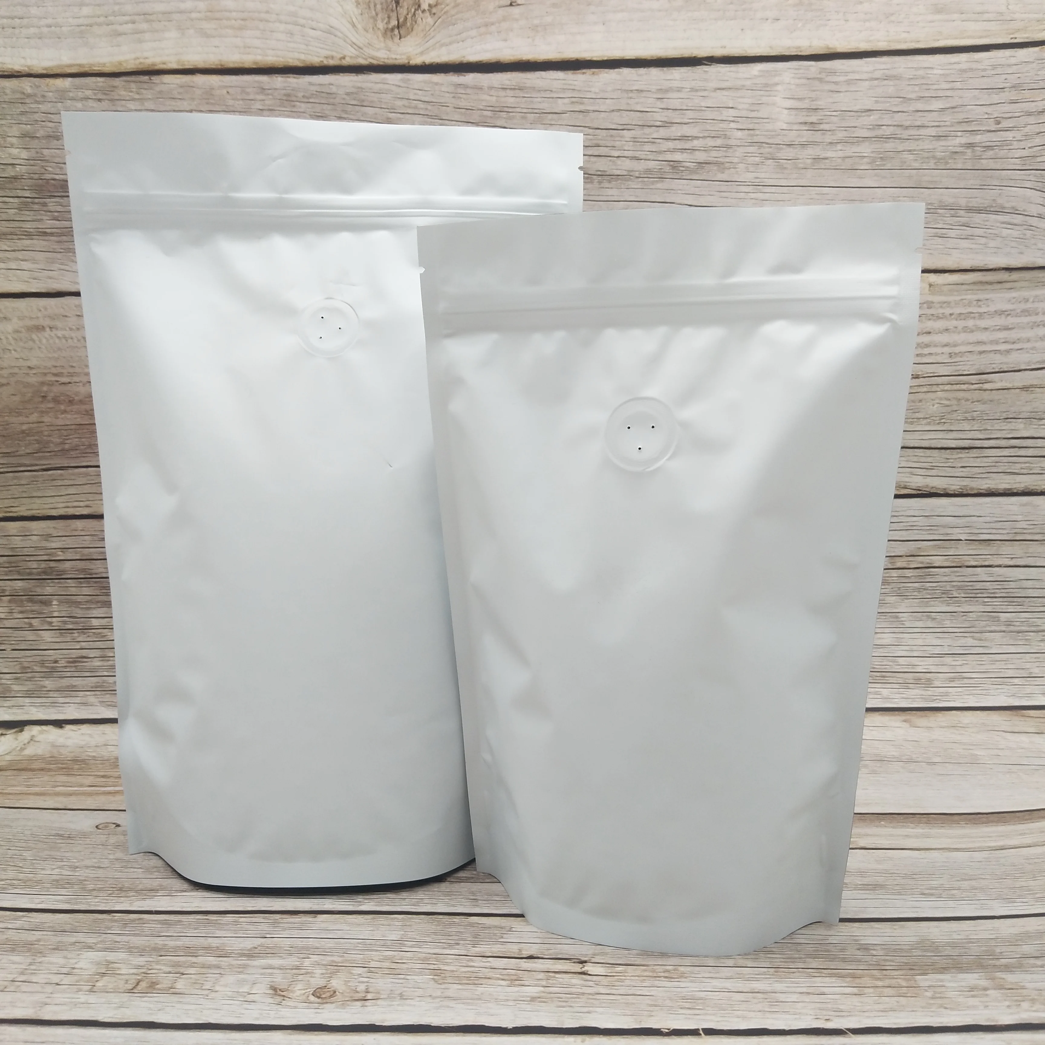 
Foil Plastic Stand Up Pouch Coffee Packing 100 Pcs 