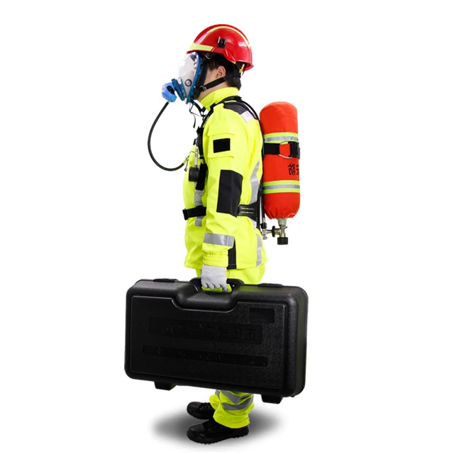 YIGU  factory 6.8L Carbon Fiber Self-contained Breathing Apparatus Air Respirator SCBA