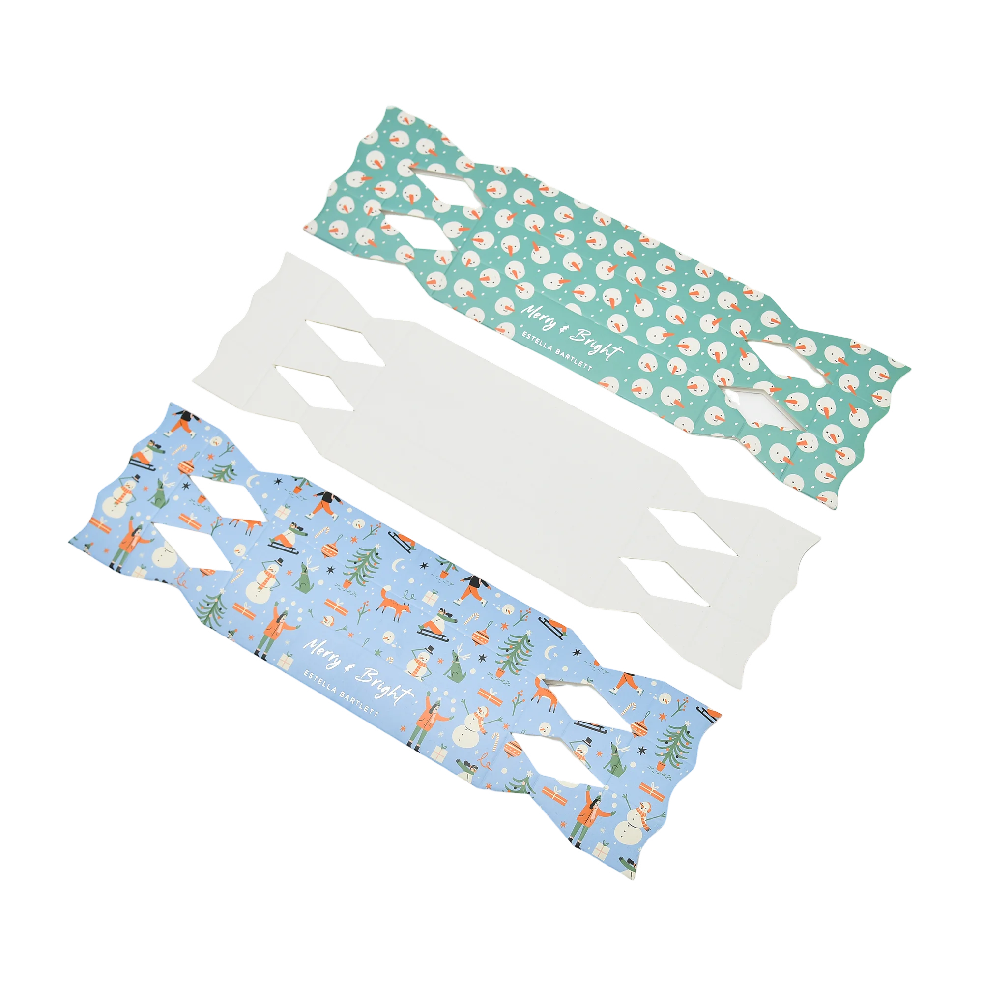 custom packaging boxes cracker pop snap paper gift supplies fillers Christmas crackers