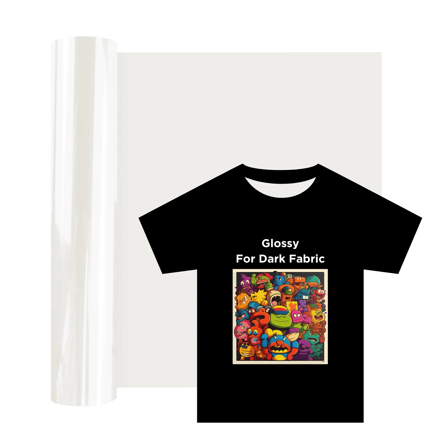 Factory Matte Glossy Sublimation HTV Heat Transfer Vinyl for Dark/Light Fabric