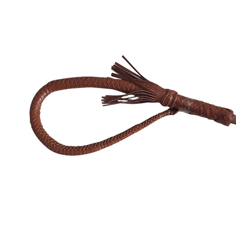 best selling factory low price real genuine horse leather riding crop horse whip bull leather whip Horse Leather Whips