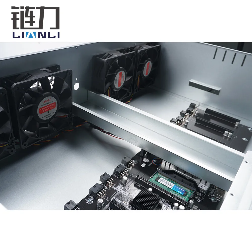 Оптовая продажа ETH горнодобывающая промышленность чехол 8GPU горнодобывающей установка с 4 вентилятор