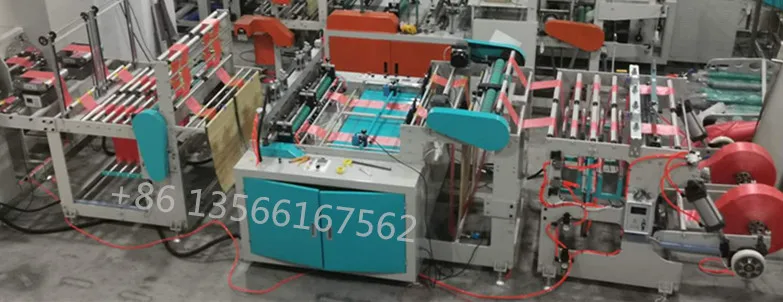 
Plastic Automatic Garbage /Trash Roll Bottom Sealing PE Nylon Bag Making Machine 