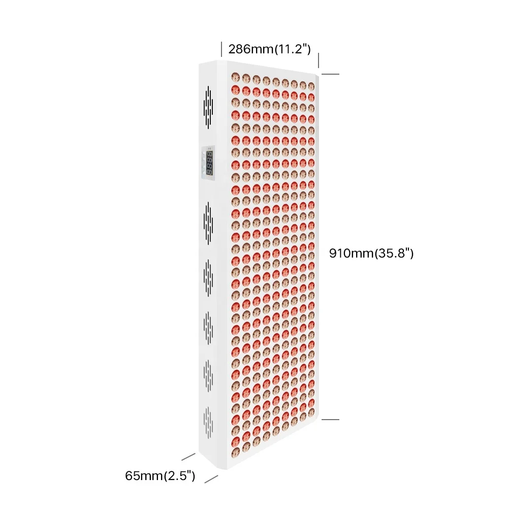  RHONG 1500 Вт без мерцания красный свет терапия 630nm 660nm 810nm 830nm 850nm всего тела