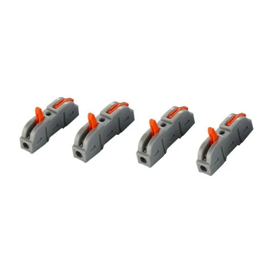 Quick connecting style 222-413 Spring splice Terminal 2 3 4 5 ways Electric Cable Lever Wire terminal block Connectors