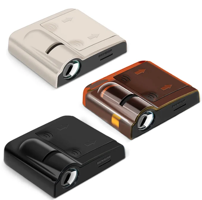 Projector open door laser lamp led atmosphere in the car Logo Ghost Shadow car decoration lamp