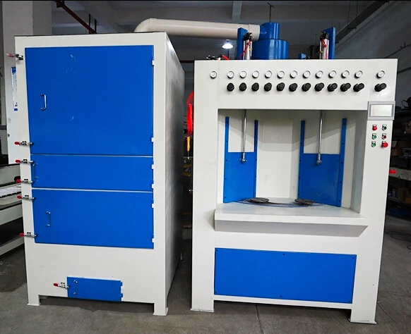 Automatic Rotary Sandblasting Machine Batch Sandblaster