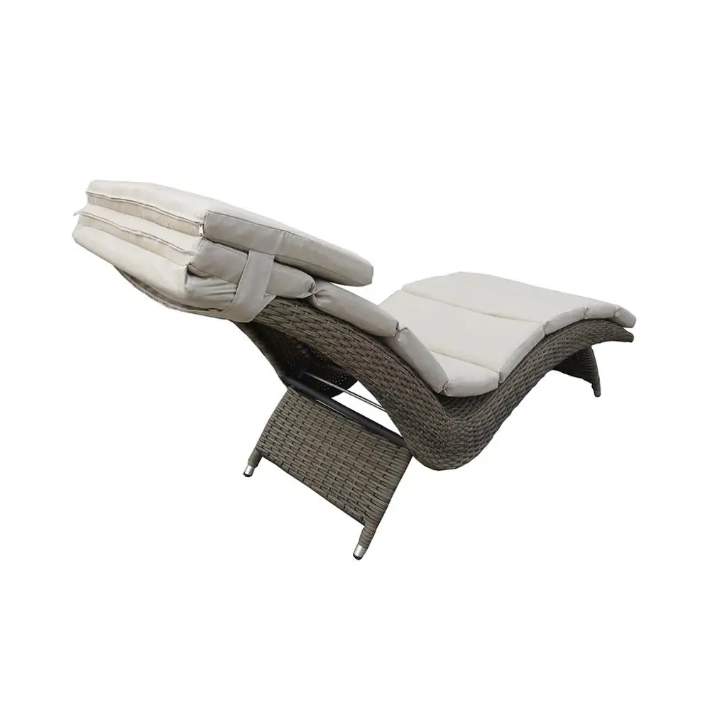 All Weather Patio Furniture Wicker Rattan Outdoor Daybed And Outdoor Rattan Sun Lounger