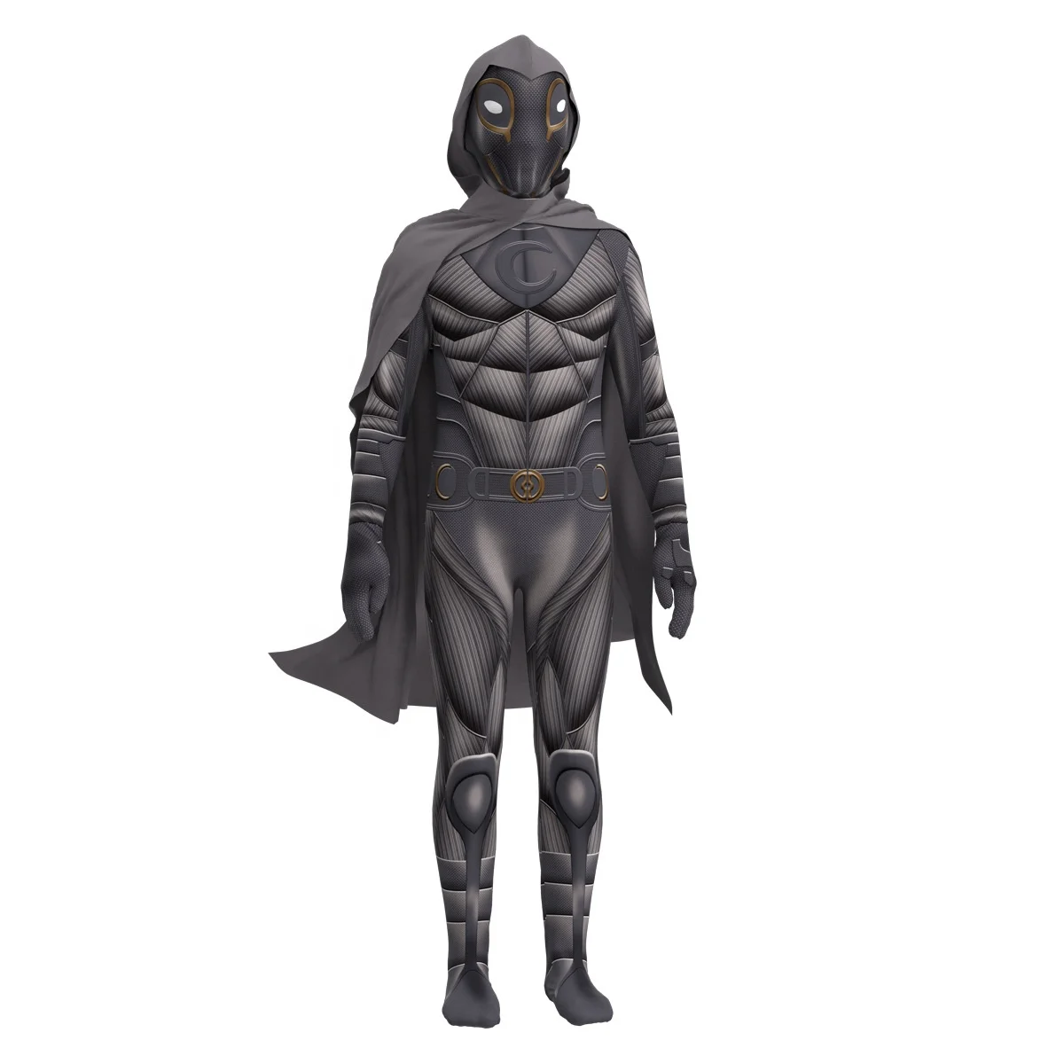 Movie Anime Moonlight Knight Jumpsuit Cosplay Costume kids and adult,2022 new design party cosplay jumpsuit