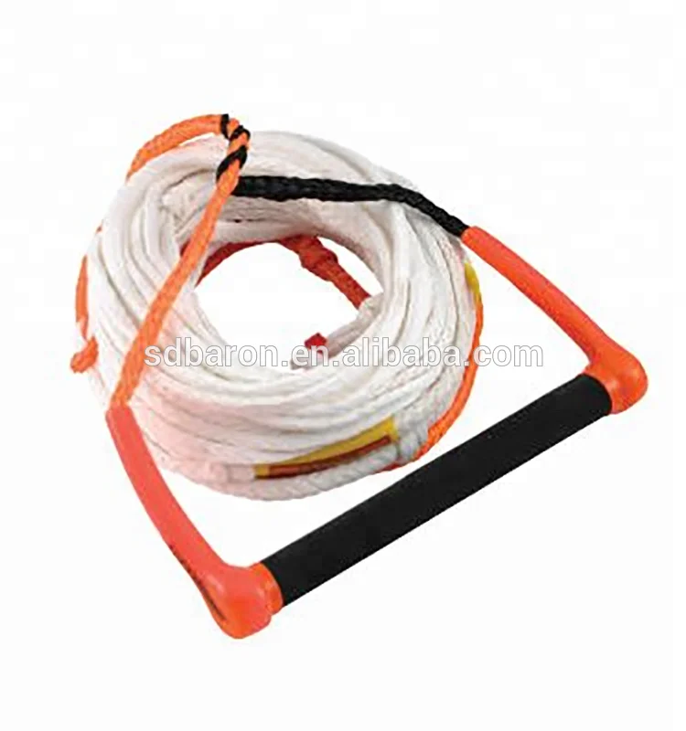 factory price pp braided water ski sport rope for surf