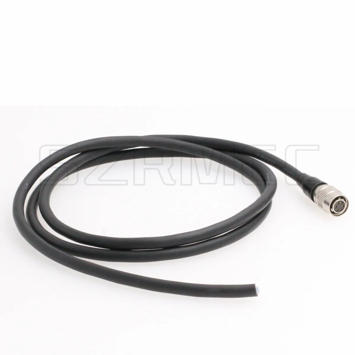 HR10A-7P-6S Hirose 6 pin Female to Open end Shield I/O and Power Cable for Basler AVT GIGE CCD Cameras