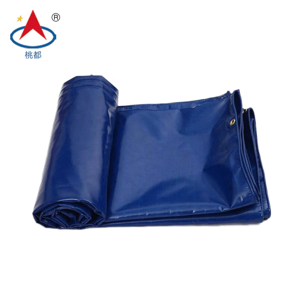 Wholesale Waterproof PVC coated Tarpaulin Fabric Roll Fire-retardant water proof PVC tarps manufacture