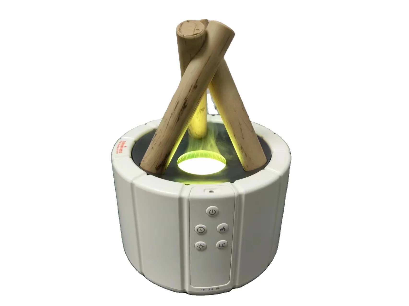 Aromatherapy Diffuser with Flame Light Mist Flame Air Humidifier with Waterless Auto-Off Protection for Spa Home Yoga Office