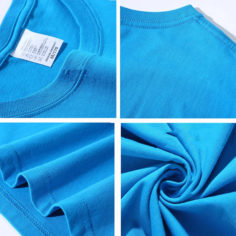 200g 100% cotton 37 solid colors custom logo short-sleeved loose cultural shirt school casual couple t-shirt for men women