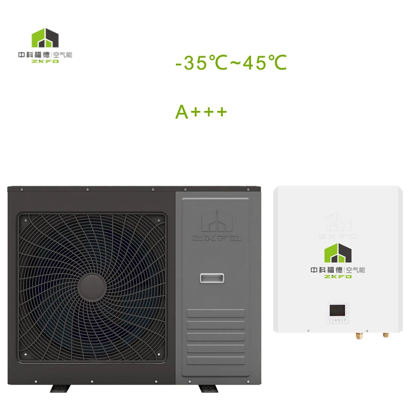 R32 EVI wifi air to water DC inverter heatpump split heat pump water heater pompa ciepla warmepumpe pompe chaleur