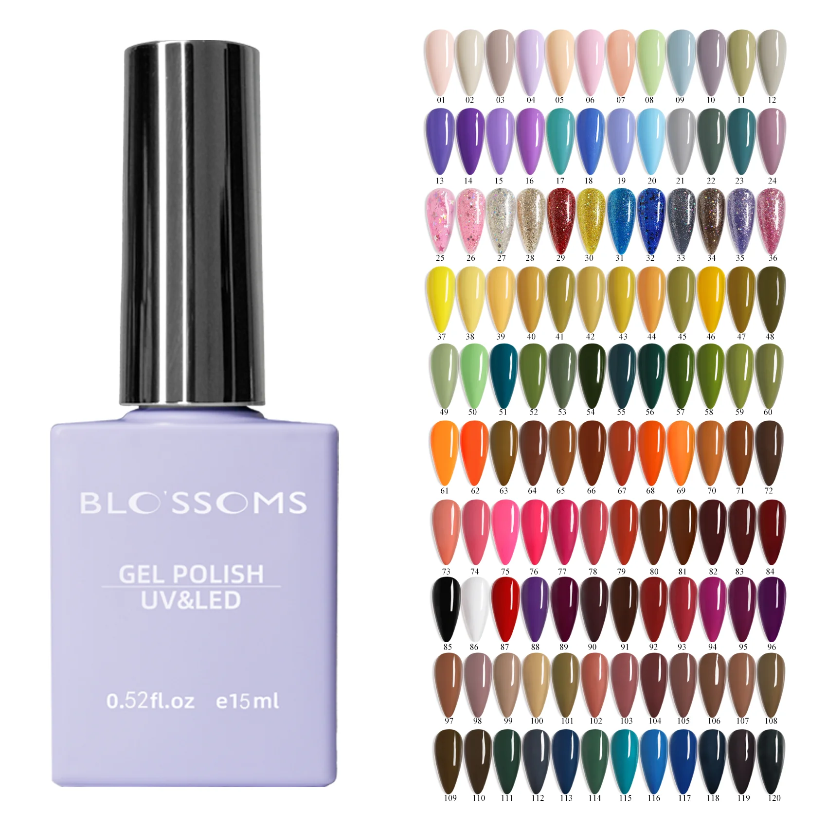 Special Discount Low Price High Quality Free Sample Custom Logo Nail Art Color Gel Polish Set